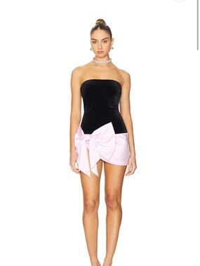white sleeveless crochet dress LSPACE Calla RL:1026tues Size (US):12 Look 16 on the Azazie Nala